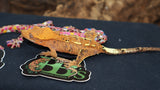 Orange Tiger Cappuccino Crested Gecko CAP11