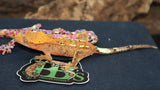 Orange Tiger Cappuccino Crested Gecko CAP11